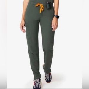 Moss Figs Yola skinny scrub pants